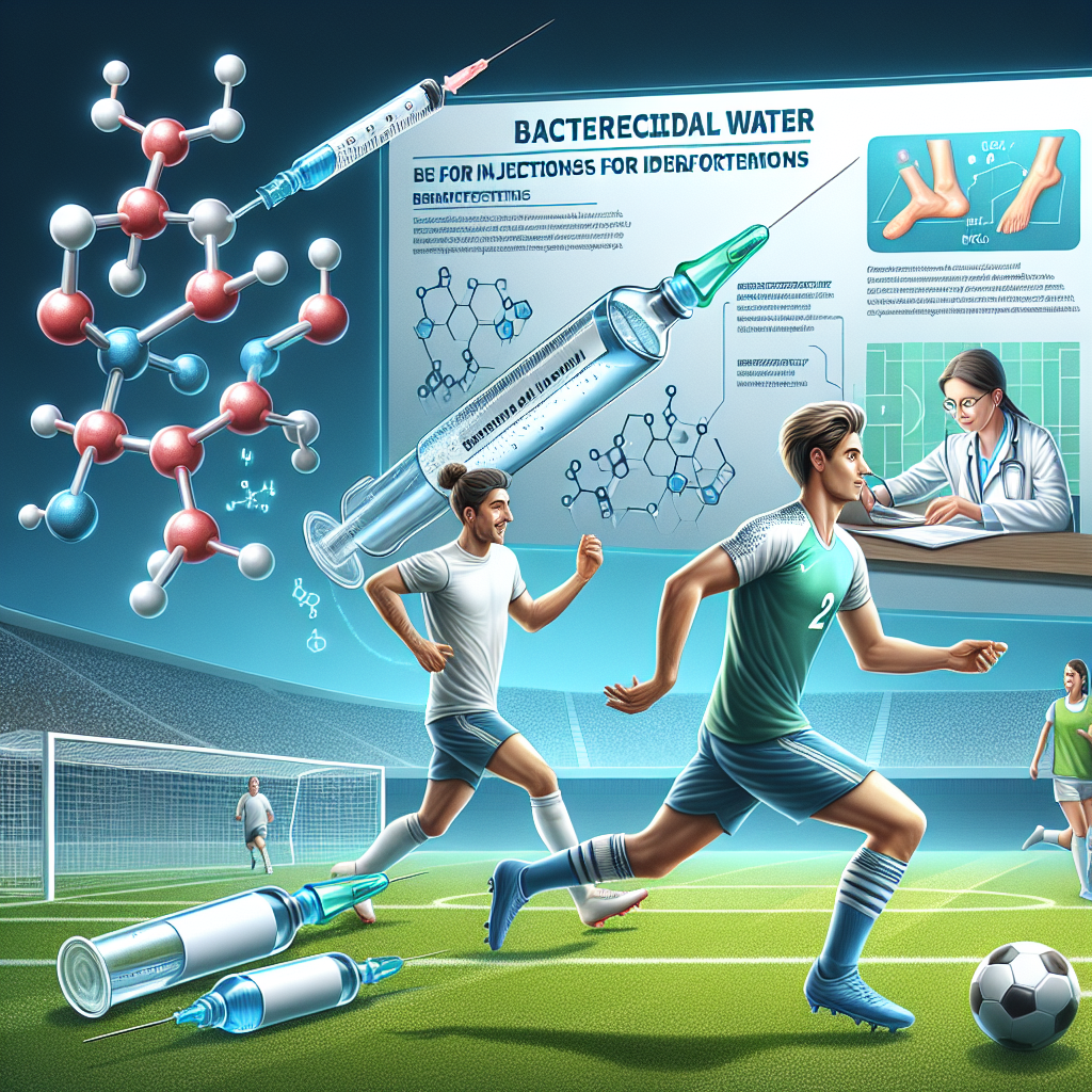 Come l'acqua battericida per iniezioni può migliorare le prestazioni sportive