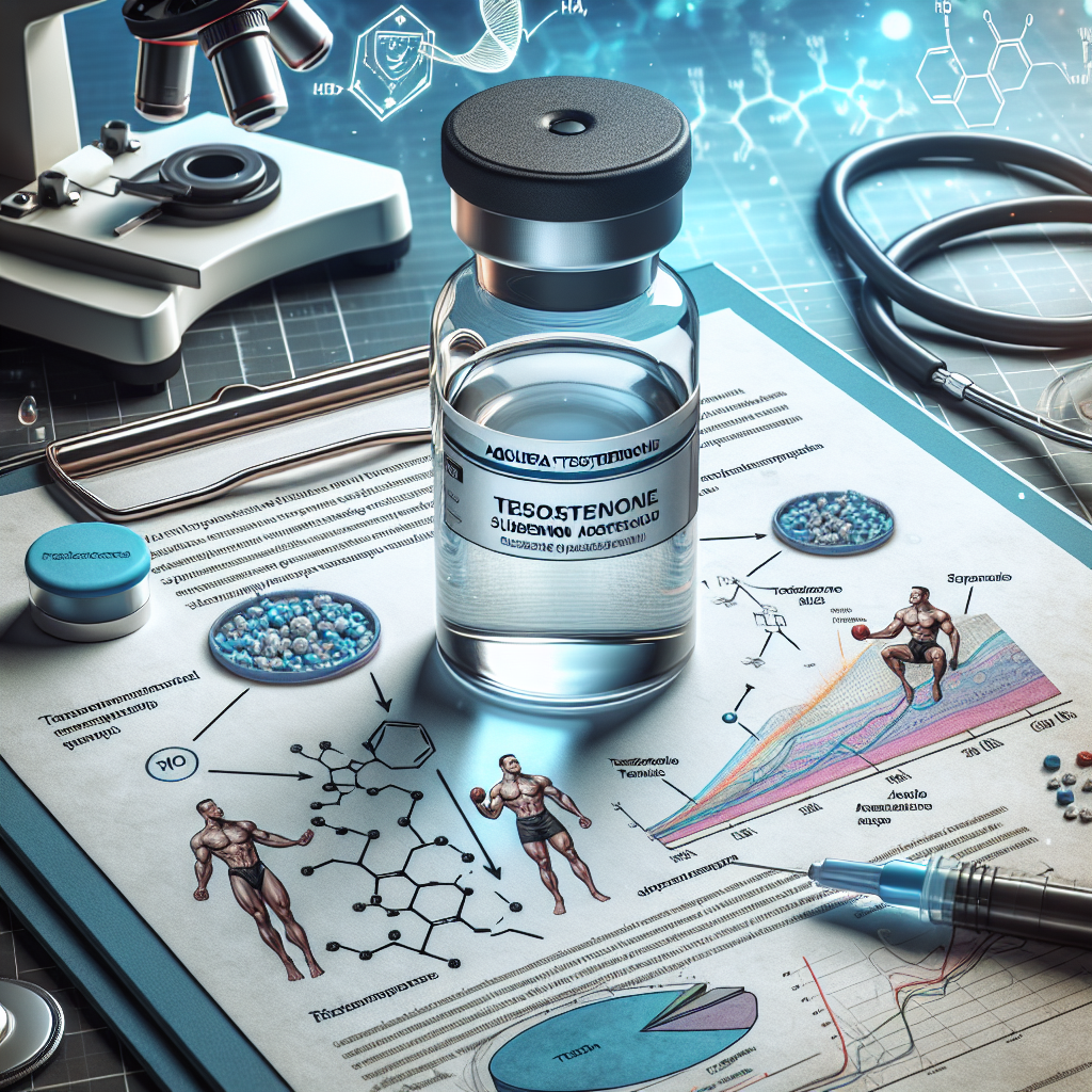 Studio sull'uso della sospensione acquosa di testosterone nella farmacologia sportiva