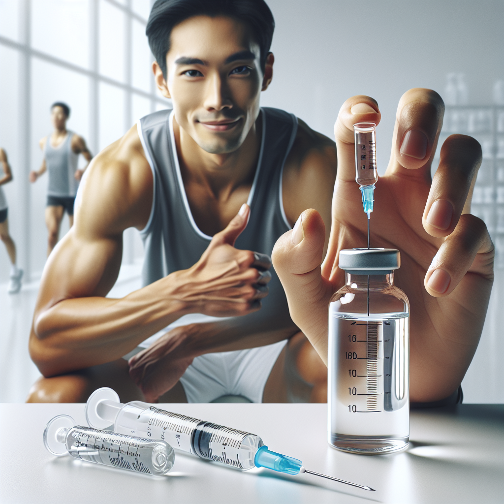 Acqua battericida per iniezioni: un'alternativa sicura per gli sportivi