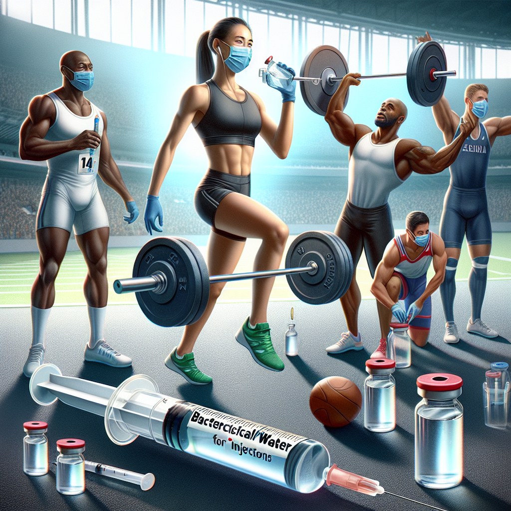 Acqua battericida per iniezioni: un'integrazione utile per gli atleti professionisti