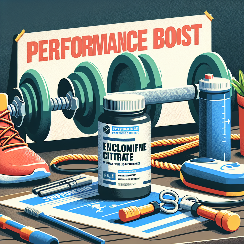 Enclomifene citrato: un'opzione sicura per migliorare le performance atletiche